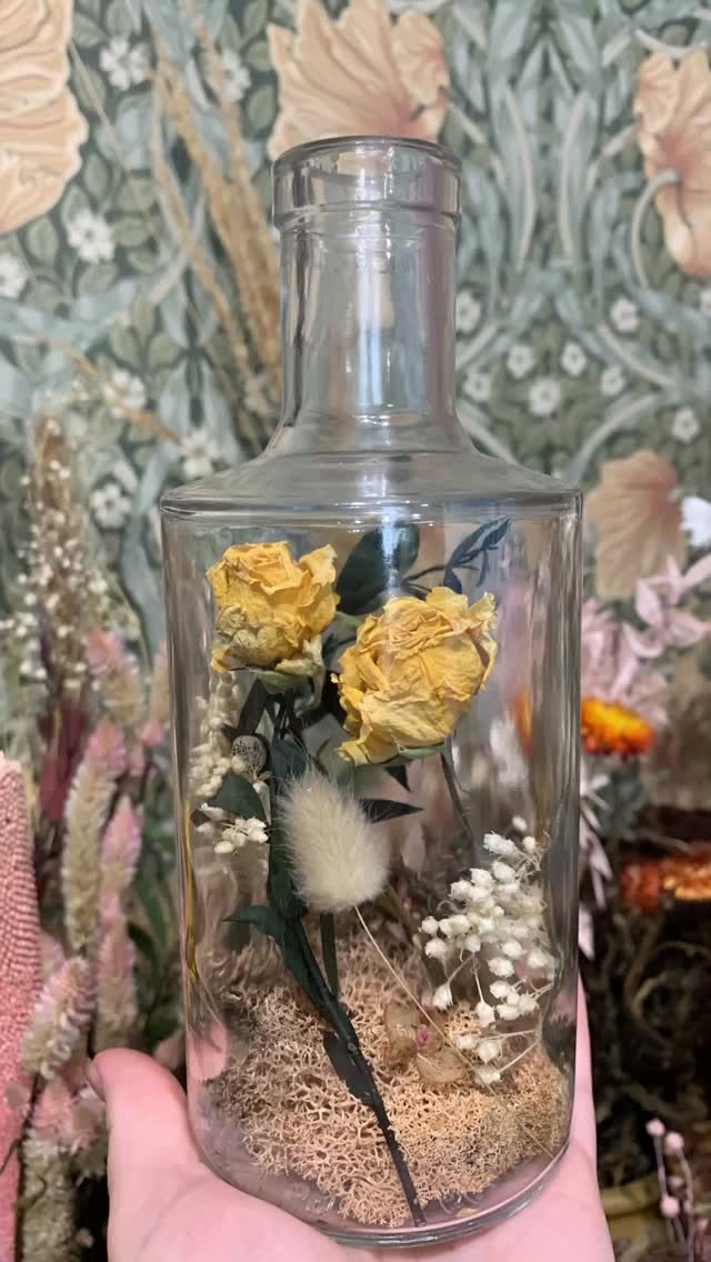 Introducing Luna - a beautiful, one-of-a-kind dried flower bottle, featuring soothing tones of blues, creams, pinks, and yellow. Ideal for gifting or adding a touch of elegance to your space.
Available to buy over at www.dorsgarden.co.uk 🪴
Handcrafted with love and bespoke options are available, just DM me!
Exciting news: wedding and event flower preservation service launching soon!!
#rossonwye #herefordshire #gardenshop #loveyourgarden #shoplocal #visitrossonwye #supportsmallbusiness #weddinginspo #driedflowers #handmadeinherefordshire