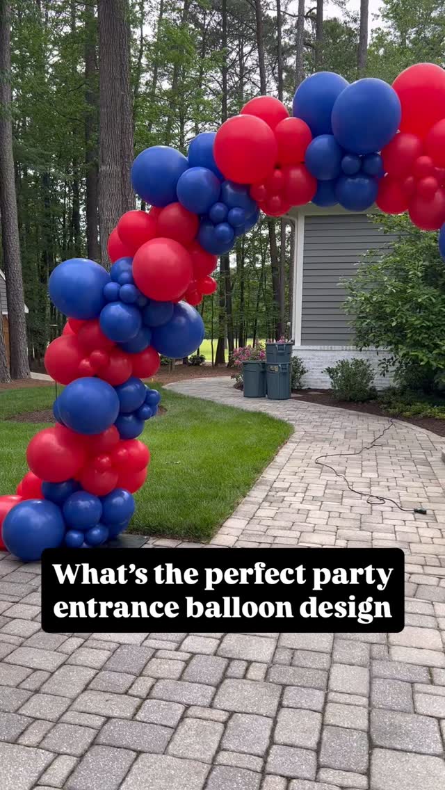 Add a touch of charm with our 20 ft Organic Balloon Arch, perfect for single doors or walkway entrances. Want to go bigger? Combine three to create a stunning tunnel effect! Whether you keep it simple or make it grand, your guests will be amazed!
#rvaballoondecor #rvaballoons #rvaevents #804balloons