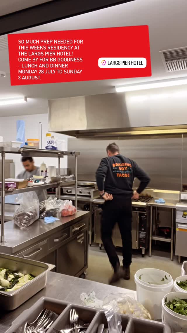 We’re rolling in to Largs!
We’re parking the truck out the front of the @largs_pier_hotel from Monday 28 July to Sunday 3 August while their kitchen gets some TLC.
You’ll be able to grab your favourite BB tacos for lunch and dinner every day of the week (including the weekend!)
- We will be out front, facing the Esplanade
- Mon–Thurs: 11:30am–3pm & 5–8:30pm
- Fri–Sun: 11:30am–9pm (all day!)
Come down, grab a feed, and kick back with a drink and a view.
#braisingboy #tacotruck #adelaidefoodtruck #adelaide #largspier