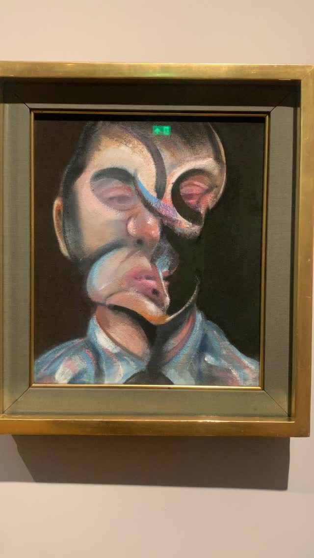 George Dyer, el compañero de Bacon, acaba de morir. Este el rostro del dolor.