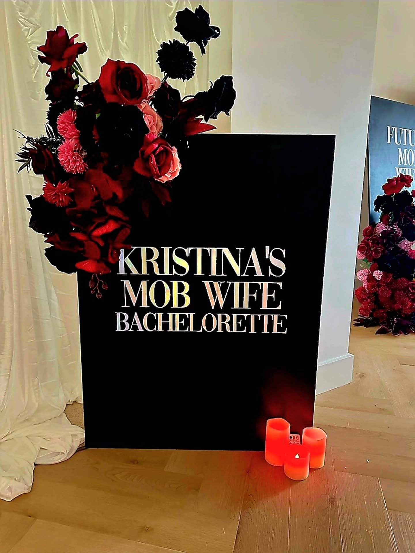 Every detail had attitude.
@amity_events brought this bold concept to life, and we were thrilled to design the custom florals to match — rich reds, deep black, and full Mob Wife glamour.
We love starting the journey here — from “Will you marry me?” setups to bachelorette parties — before couples come to us for their full wedding florals.
Florals by @decodays
Styling and props by @amity_events
#FauxFlorals #ArtificialFlowers #CloseUpDetails #RedAndBlackTheme #MoodyFlorals #MelbourneEventStyling #PakenhamFlorist #DecoDaysFlorals #AmityEvents #LuxuryFauxFlowers #CustomEventStyling #HensPartyStyling #HensNightDecor #MelbourneHensParty #BridalShowerBackdrop #StyledByDecoDays #ProposalSetup #WillYouMarryMeSetup #EventFlorals #FauxBlooms #FloristAustralia #BridalEventInspo #MobWifeHenParty #StatementFlorals #EventDesignAU