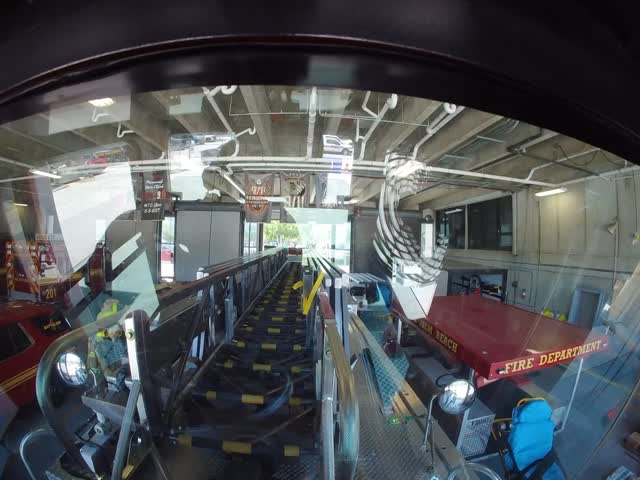 Pullin out of the barn for an afternoon cruise. Best seat in the house.