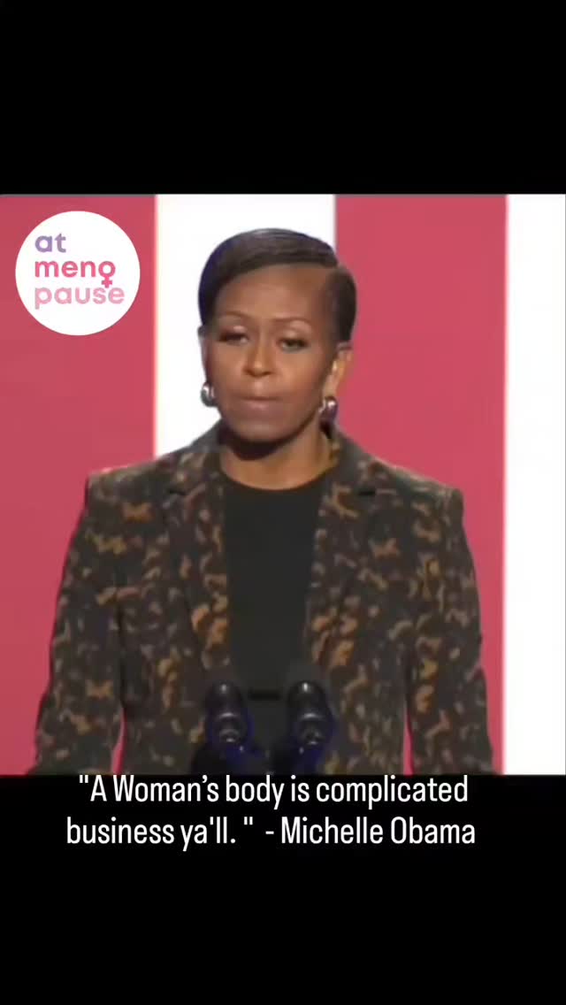 "A Woman’s body is complicated business ya'll. " 💪🏾💫
Michelle Obama reminds us that understanding our health is a form of power, similar to knowing that our body brings life, which is a beautiful thing.
"But women have not been socialised to talk about reproductive health (as well as menopause) we have always been taught instead to feel the shame and to hide how our bodies work"
"In all honesty, not even us women understand the breadth and depth of our own reproductive life"
Michelle encourages a health dialogue around menopause. We support her broader initiative to challenge social taboos and encourage openness.
At atMenopause, we’re breaking the silence and making space for real talk around menopause.
Let’s normalize the conversation.
Let’s honor our bodies.
Lets talk about menopause.
We are here to hear from you and share with you tips and advice to make your transition smoother.
Drop a comment to share your stories.
#womenshealth #menopauseawareness #WellnessWednesday #atMenopause #poweredby #Fitaminat #DoctabuSays #MichelleObama #menopausesupport #menopausedubai
#WomenSupportingWomen
#womenempowerment
Which other celebrity views do you agree on around Menopause.