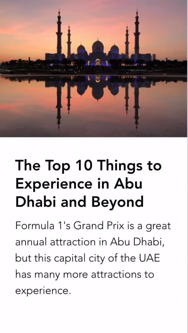 Bubbly Tourist can’t get enough of this cool city. If you are into Formula One- Abu Dhabi hosts the last race of the year in December . Want to see cool architecture and ski on sand in the desert? Check! Need to do some next level shopping? Check! Want to visit the second Louvre in the world? Check! Quick trip to Dubai to ski indoors? Check! Read all about Abu Dhabi at Bubbly Tourist! . #abudhabi #abudhabilouvremuseum #travel #vacation #hotdestinations #formula1 #travelmore ##bubblytourist #traveltheworld #travel #ilovetotravel #wanderlust #travelgram #formulaone #bubblytourist #ilovetravel #ilovetravelling #exploremore