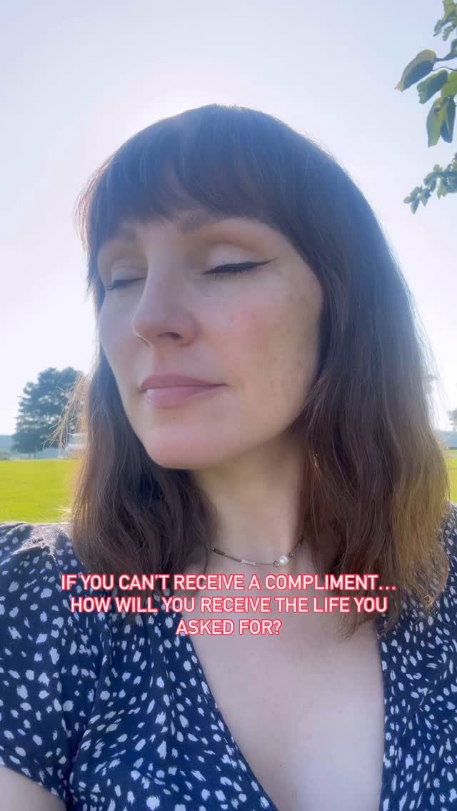 Most people don’t know how to receive a compliment.
You want to be seen.
To be valued.
To be chosen.
So when someone sees your light,
don’t dim it.
Just say thank you.
That’s it.
If you can’t receive a compliment…
how will you receive the life you asked for?
Practice receiving.
It changes everything.
#receiveit #ownyourlight #theartofreceiving #liveyourbestlife #mindfulness #motivation