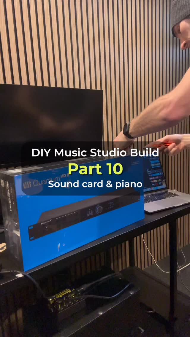 Part 10 of my home studio build:
My old interface finally burnt out, so I upgraded to the Quantum HD (PreSonus).
Moved in the piano and started hiding the cables.
🎵 Song: “Dream” from my album Fragmented Night
Part 11 coming soon! Follow along to see it all come together.
#homestudio #musicstudio #presonus #soundcard #quantumhd #piano #diymusicroom #indiemusician