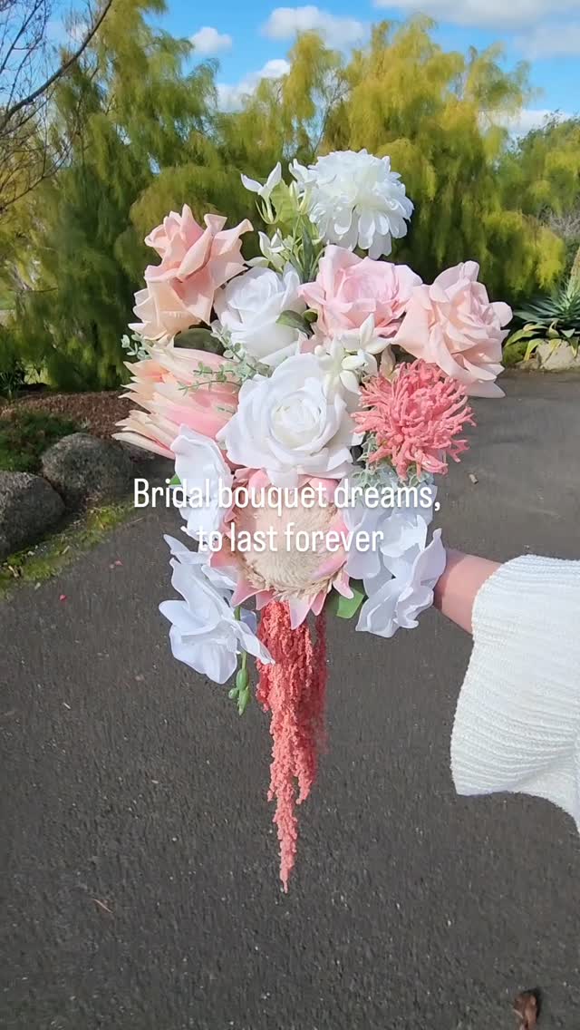 > Modern bridal bouquet, but make it forever 🌸
Phalaenopsis orchids, king proteas, reflexed roses, and rose pink amaranth — all hand-designed in premium faux florals.
This is the kind of bouquet brides don’t want to put down.
💌 Enquire via DM or link in bio.
@decodays | Based in Pakenham, VIC
Australia-wide shipping | Custom faux bridal flowers
#fauxflowers #fauxbridalbouquet #artificialflowers #modernweddingbouquet #australianbride #melbournewedding #pakenhamflorist #weddinginspo #engagedinaustralia #aussiewedding #bouquetgoals #phalaenopsisorchids #proteabouquet #bridetobe2025 #floristsofinstagram #weddingflowersmelbourne #weddingstyling #bridalbloom #proposalideas #floralinspo