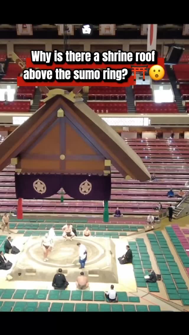 Ever noticed the roof above the sumo ring during a match? It’s not just decoration—it’s deeply spiritual.⛩️
That hanging roof is called the tsuriyane, and it’s designed to resemble a Shinto shrine, connecting sumo wrestling to its religious origins in Japanese culture. It’s suspended without any pillars to symbolize an open link to the gods.
Whether you’re a new fan or planning to watch sumo in Japan, this is one of those sumo traditions that gives deeper meaning to the sport.
Did you know about this? Drop a comment if this surprised you 👇
#sumowrestling #sumohistory #sumotrivia #japanesetraditions #sumofacts #whatisthesumoroof #shinto #sumorules #watchingsumo #sumoexplained #sumofans #dohyo #tsuriyane #superfansumo #sumomatch #japantravel #japaneseculturefacts #traveljapan #sumo