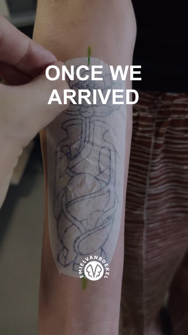 Once we arrived in the larger rooms, more interconnected rooms quickly unfolded behind the big doors, leading to a labyrinth of corridors intertwining multiple apartment complexes. At times, we traversed through what seemed like outdoor chambers, only to find ourselves lost again in a Victorian-styled music room overlooking a maze of winding gardens. As the day progressed, our sense of indoors and outdoors blurred increasingly, and we found ourselves nearly clinging to the tall hedges to avoid getting lost.
-
Thanks Gina for picking this flash was really nice meeting you!
#vasetattoo #finelinetattoo #tattooeindhoven #tattooidea #tattooart #tattoodesign #flashtattoo #tattooflash #dotworktattoo #dotworktattoos #graphicdesign #illustration #design #eindhovenart #eindhovenkunst #tattoodutch #blacktattoo #tattooinspiration #dutchtattoo #besttattoos #contemporarytattoo #amsterdamtattoo #spiritualtattoo