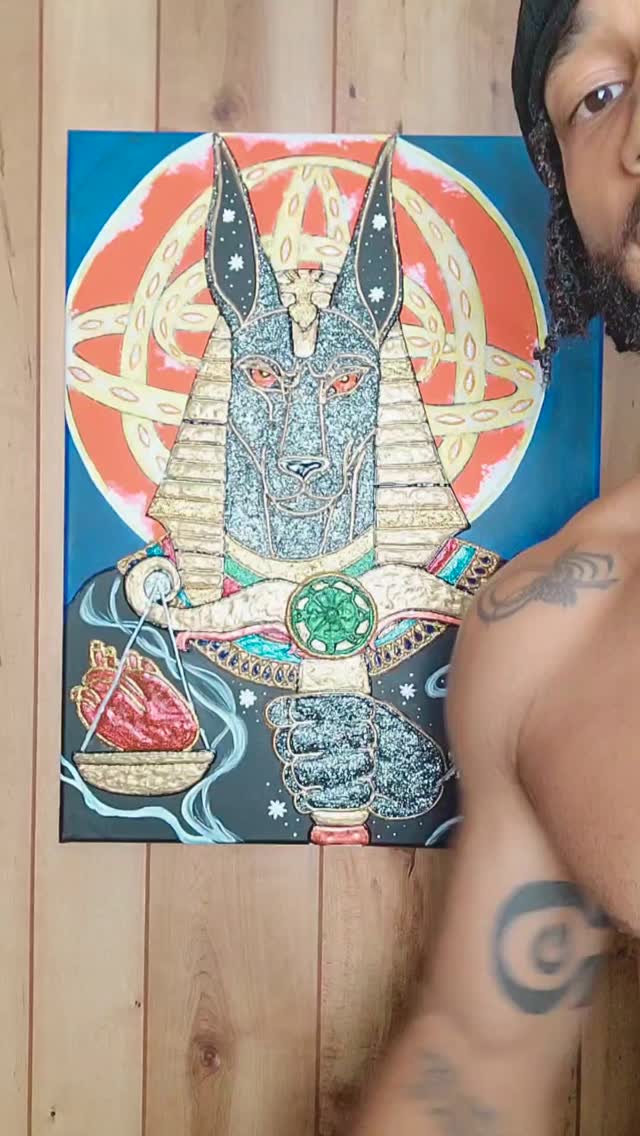 The Final Judgement Of Anubis (LeRenaissance) Part 3
#welcometothekingdom #thesacredtree #operationgodbody #operationgoddessy #stardustjewelry #starsteppers #anubis #kemet #soultribe #message #final #judgement #painting #portal #alchemy #maat #balance #justice
