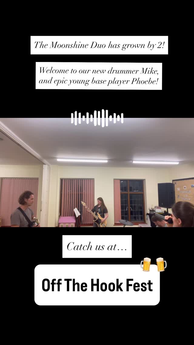 When two turns into 4! Catch us at @offthehookfest this year for our debut as a full blown band! 🤠
7 years as a duo has been amazing, but we’re excited to see what this next chapter brings.
We recently welcomed Mike who has definitely elevated our sets! We now have Phoebe on board who has clearly been the missing piece we’ve always needed. A very talented young lady who we are delighted to be playing alongside.
We’re loving our new sound, but we need a new name 🤔 Any suggestions are welcome so drop your ideas in the comments!
#acousticcoversingers #hampshire #localmusicians #acousticcovers #countrycovers #livemusic #localband #hampshiremusic #hampshirebands