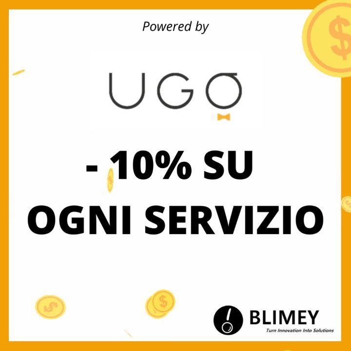 Approfittate dello sconto esclusivo di Blimey su Ugo! Prendersi cura, non solo curare! 😎✌🏻 https://www.blimey.space/dettagli/UGO
