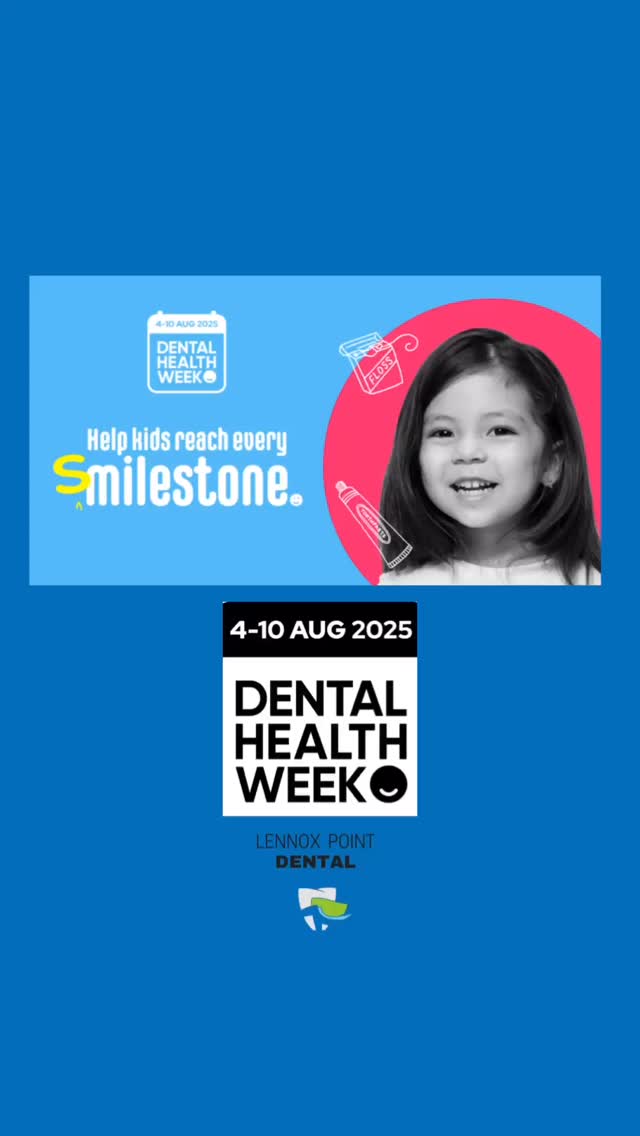 This year the Australian Dental Association Dental Health Week focuses on the importance of children’s oral health milestones, educating parents and caregivers about what they need to do to help their children “reach every S-milestone”, taking them on a journey from birth through to their first teeth and beyond. Let’s help children achieve healthy smiles at every stage of their development. 😁 #oralhealth #oralhealtheducation #childrensdentalhealth #smile #dentalhealthweek #localdentist #lennoxpointdental