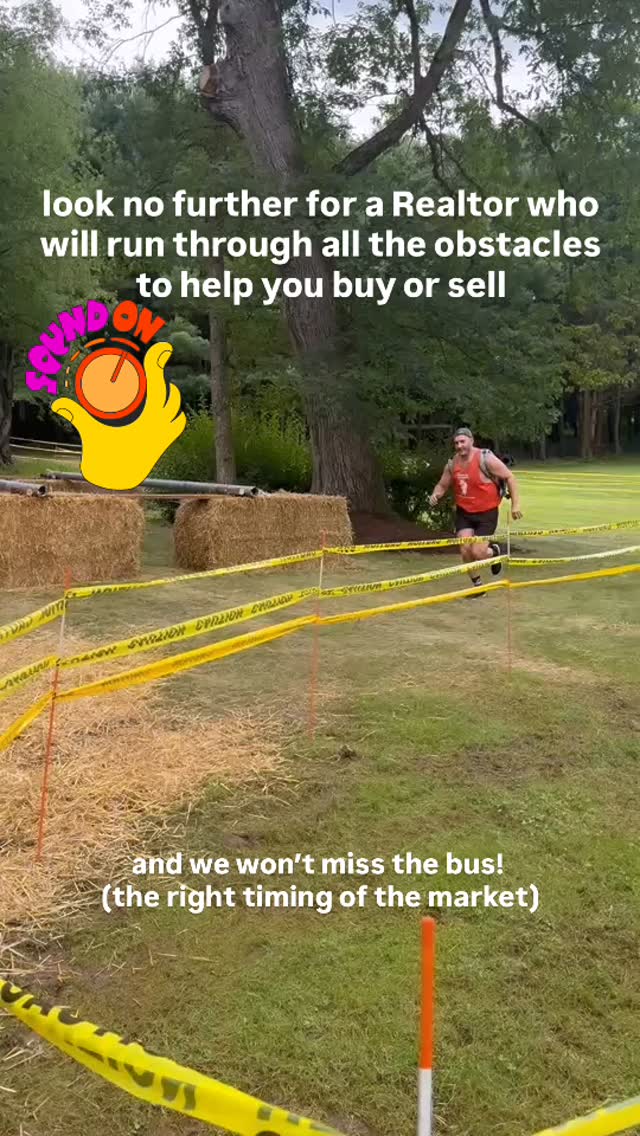 When the market throws hay bales, caution tape, and chaos at my clients… I literally run through it 🏃♂️💥
⠀
You want an agent who can hurdle over bidding wars, dodge bad deals, and sprint to closing? I’m already laced up. 🏡🔥
⠀
Tag your “I’m thinking of buying” friend 👇 They’ve been walking… it’s time to RUN 🏃♂️💨
⠀
#CrossfitRealtor #RealEstateOlympics #BuyingAndSellingAintForTheWeak #RealtorOnAMission #ObstacleCourseRealEstate #ColumbusHomes #RealtorWithSpeed #JoeCiminoRealtor #HomeBuyingJourney #TheGrindDontStop