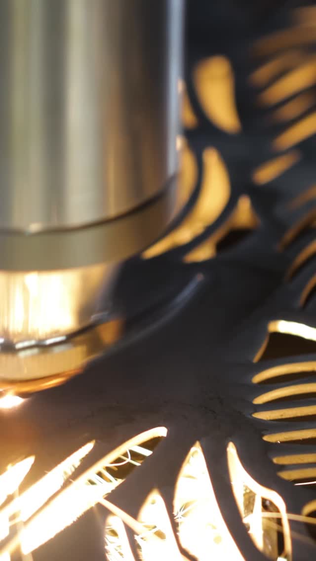 Bringing your designs to life with laser precision. Our advanced technology ensures every cut is flawless. #DesignToLife #LaserPrecision #MetalCraft #MetalAlloyFabrication #MAF #LaserCutting