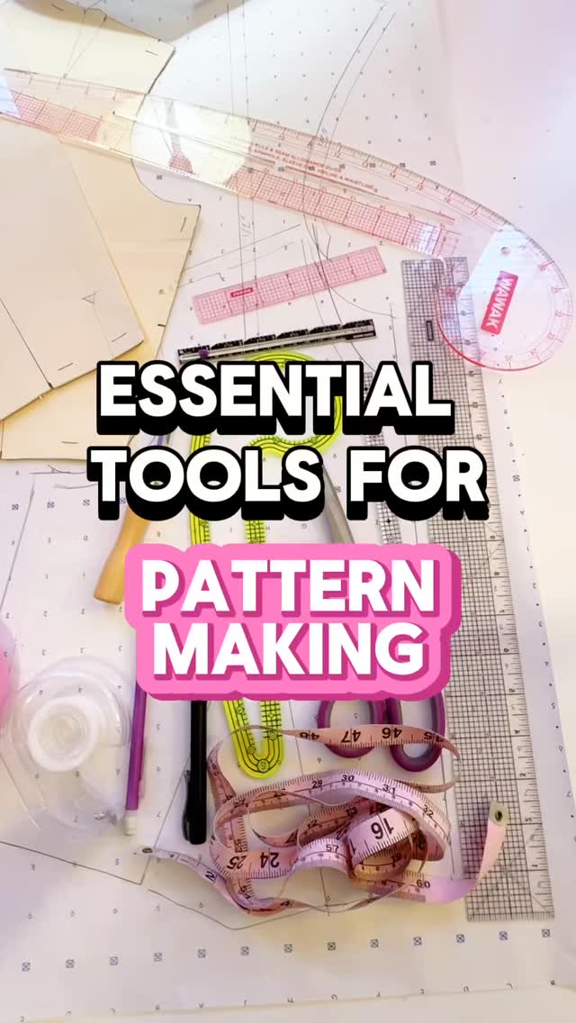 Flat patternmaking is where real design begins. But only if you have the right tools.
The right ruler makes adding seam allowances easy. A French curve helps you shape armholes and necklines. Gridded paper keeps everything clean, measured, and precise.
And when you’re drafting from scratch? Precision is everything.
These are the go-to tools every designer should have in their kit:
✔️ Clear rulers in multiple lengths and widths from @wawaksewing and @shopstitchbuzz
✔️ Hip curves and French curves
✔️ Seam gauge and tape measure
✔️ Gridded pattern paper from @moodfabrics or @wawaksewing
✔️ Sharp paper scissors, erasers, and more
Whether I’m developing patterns to send to manufacturers or drafting custom pieces for clients, this setup helps me stay fast, focused, and organized.
Building your flat pattern kit from scratch? Start here.
And if you want a full checklist of every tool I recommend, drop a comment and I’ll make it happen.
#fashiondesigner #freelancefashiondesigner #fashiontips #fashiondesign #patternmakingclass #patternmaking #fashionconsultant