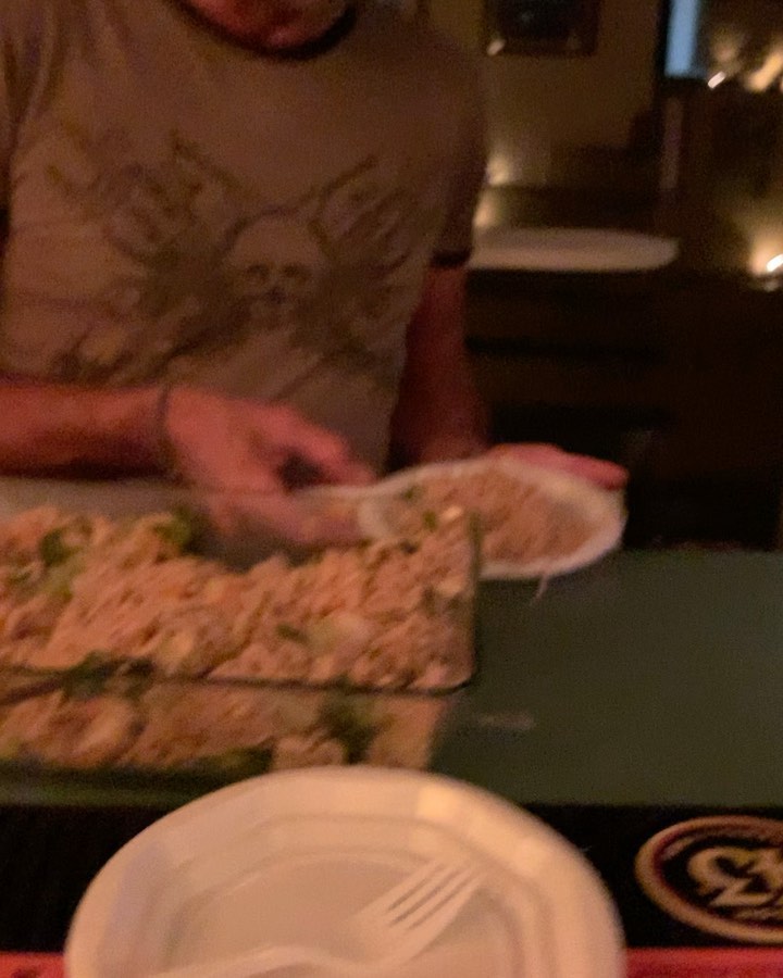 When Ilias enjoyed noodles...