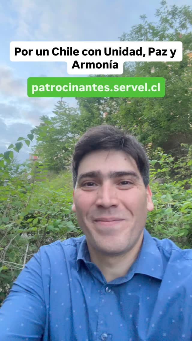 He compartido mi vida y mi visión país, ¡ahora es tu turno! Patrocíname y difunde este mensaje para que lleguemos a la cédula electoral en Noviembre. #porunchileconunidadpazyarmonía #yoapoyoalpatovalenzuela #fyp #parati #chile #chile2025 #instagram #viralchile #candidatoindependiente #presidentedechile