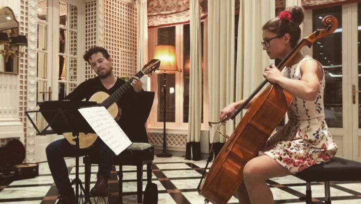 From the last concert in Salzburg!!! Oblivion- Astor Piazzolla
Follow us on https://www.facebook.com/DuoLioren
#cello #music #cellist #cellolove #celloplayer #Piazzolla #cellolife #cellomusic #classicalmusic #cellos #violoncello #strings #orchestra #cellogirl #musician #cellomaker #art #celloaudio #music #musica #musician #musical #musicvideo #musically #musicians #musiclover #musicislife #musiclife #salzburg #hotelsacher