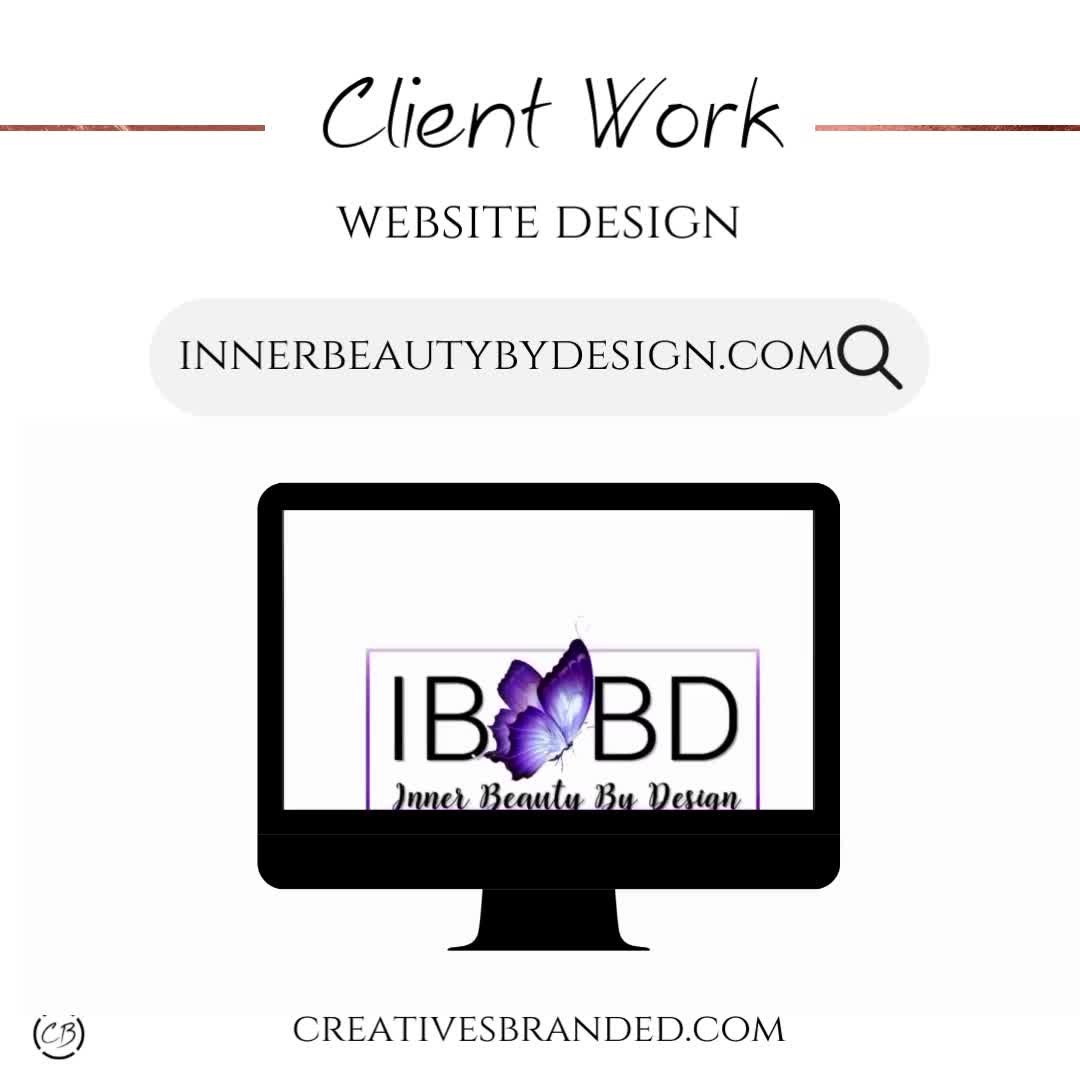 Check out the work! Here is a website design for client @innerbeautybydesign.
#branding
#brandstylist
#design
#graphicdesign
#logo
#website
#webdesign
#aestheticarchetict
#blackcreatives
#creative
#creativesbranded
#creativepreneur
#boss
#girlboss
#womeninbusiness
#womanpreneur
#cryseb