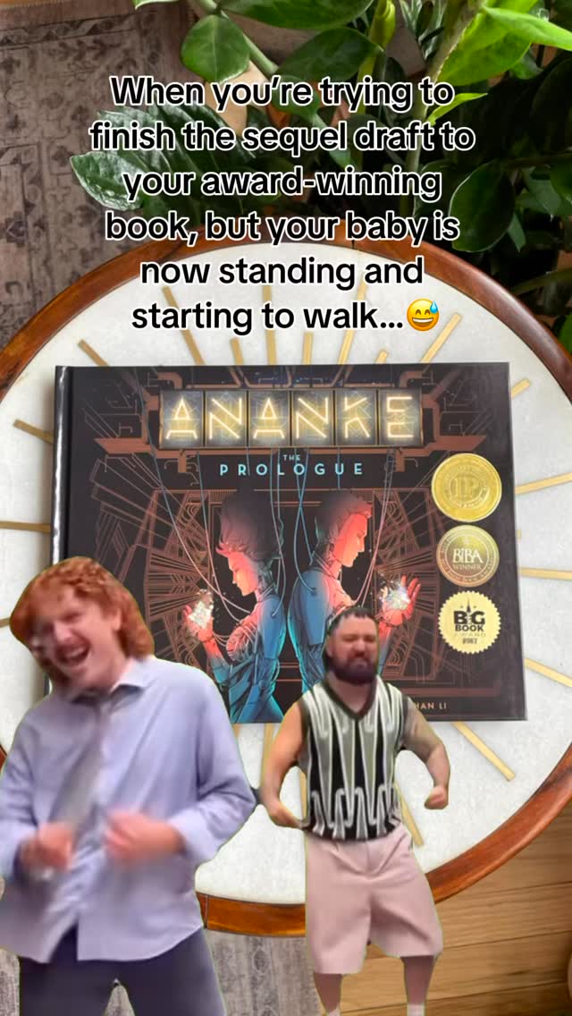 The ANANKE sequel draft is happening—baby steps… quite literally, since my little one is learning to walk too 🥹👣
I’ll be so excited to officially announce when the first draft is done, but for now, I’m wobbling through this confusing balancing act of storytelling, time management, and motherhood. One page (and one baby step) at a time 😅
#ananke #comic #motherhood #graphicnovel #fyp