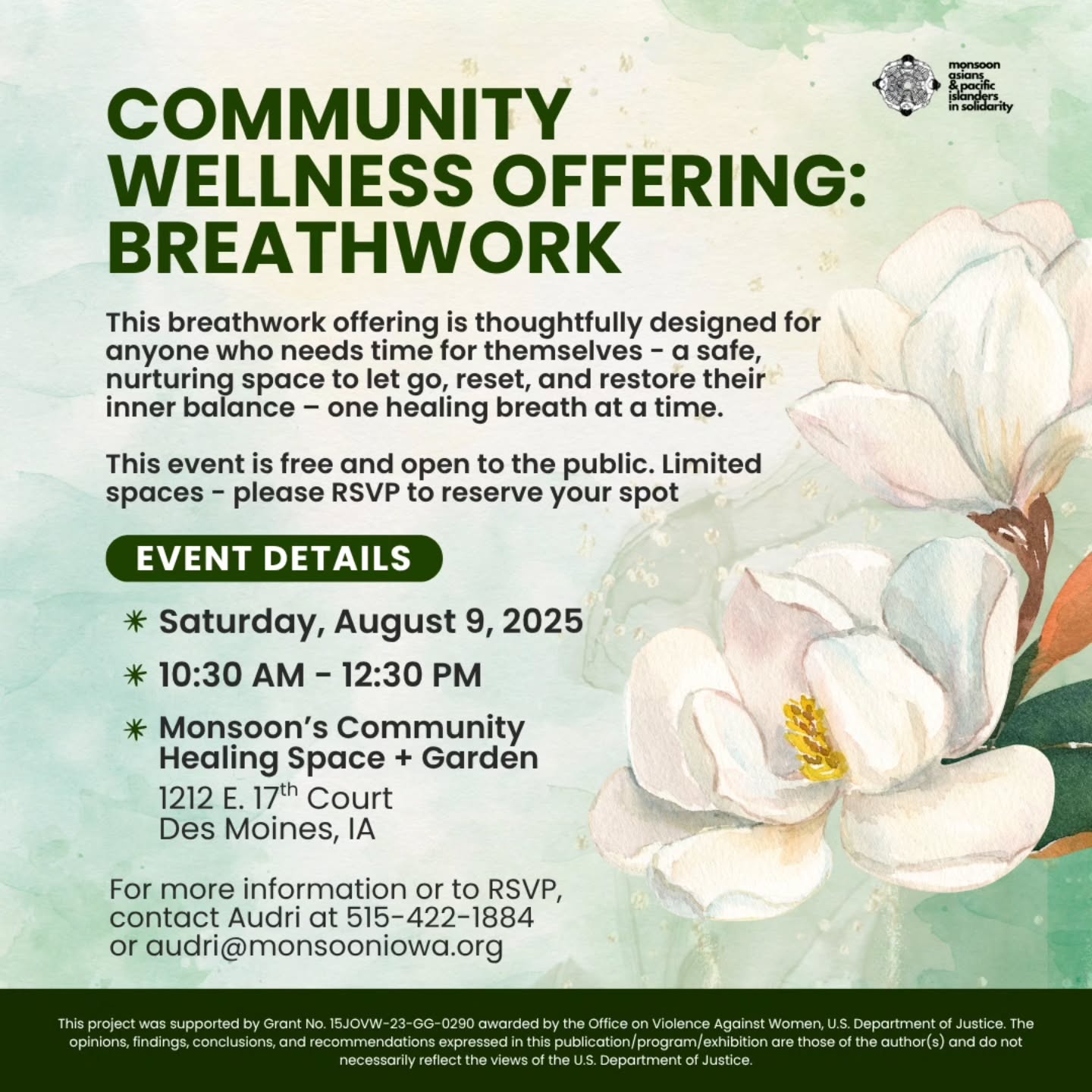 @AURABREATH_davel
For us—Asian and Pacific Islander communities—breathwork isn’t about chasing trends or escaping who we are. It’s about coming home.
⠀
Our breath carries memory. Of ancestors. Of land. Of silence. Of resilience.
⠀
Colonial narratives taught us to disconnect from our bodies, to override instinct, to shrink. But the breath brings us back. Back to inner knowing.
⠀
This practice isn’t about fixing ourselves. It’s about remembering we were never broken.
Proud to be offering ethical breathwork in Des Moines, IOWA in collaboration with monsooniowa
⠀
#DesMoines
#Trauma informed
#Breathwork #DecolonizeHealing #InnerKnowing
#monsooniowa
#AsianWellness #PacificIslandSpirit #AURABREATH
#asian_female_entrepreneur
# #brownwomenbreathe
#Asian businesses
#NewEarth
#Resonance