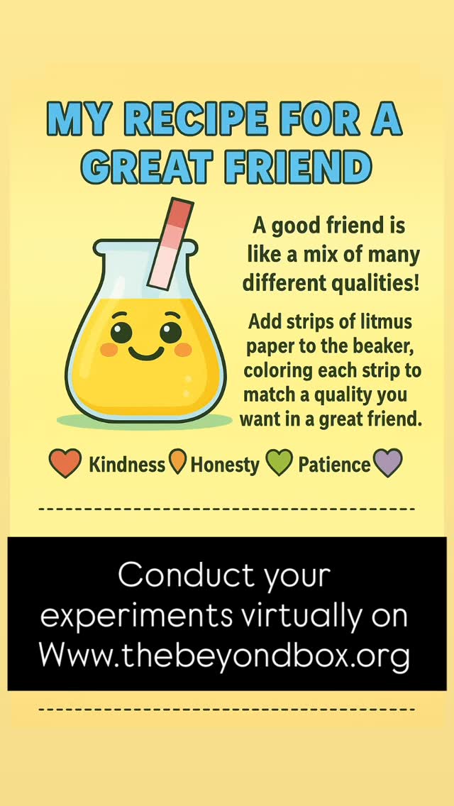 Beyond box sim lab: Watch colors come alive as kids explore acids and bases with pH strips! 🌈⚗️ Link in bio
From curiosity to concept—our Sim Lab at Beyond Box brings science to life through hands-on simulations that kids feel, see, and understand. 💡🔬
#BeyondBox #SimLab #pHStrips #AcidBaseFun #ScienceIsColorful #HandsOnScience #STEMLearning #ScienceForKids #InteractiveLearning #ScienceSimulation #YoungScientists #STEAMEducation #ThinkLikeAScientist #ConceptToCreation #CuriousMinds #ScienceLabForKids #ScienceMadeFun #LearningByDoing #TinkerToThink #FutureInnovators