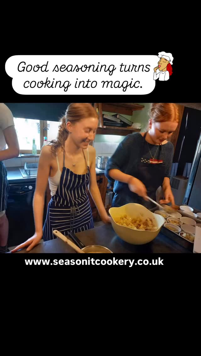 “I didn’t realise how much difference a squeeze of lemon or a pinch of salt could make — it’s like a flavour switch!” – Past participant
Get ready to boost your confidence, trust your tastebuds, and make food you’re proud to serve 🍽️
#SeasonItCookery #LearnToCook #TeenCookeryCourse #DofE #LifeSkills #HomeCooking #FlavourMatters