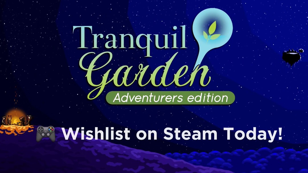 💜 Use the power of your personality and playstyle 🎮 to become great heroes! Your actions and opinions will give characters unique stat-boosts and specialized skills 🛡️
⭐️ Wishlist Tranquil Garden: Adventurers Edition on Steam! ➡️ LINK IN OUR BIO ⭐️
#GameDev #IndieGame #IndieDev #RPGツクール #RPGMaker #PixelArt #2D #IndieGameDev #RPGMakerMV #GameDeveloper #Thursday #ThursdayMood #ThursdayVibes #ThursdayThoughts #ThursdayMotivation