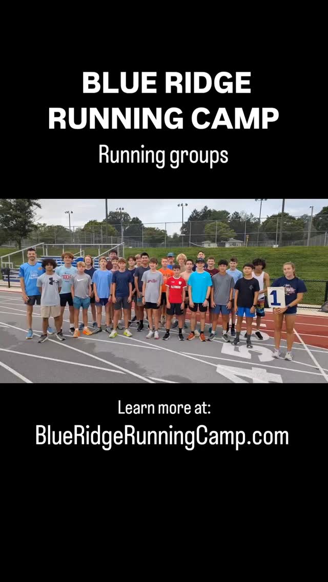 We hope to see you in a running group next year.
Visit our website to learn more
BlueRidgeRunningCamp.com