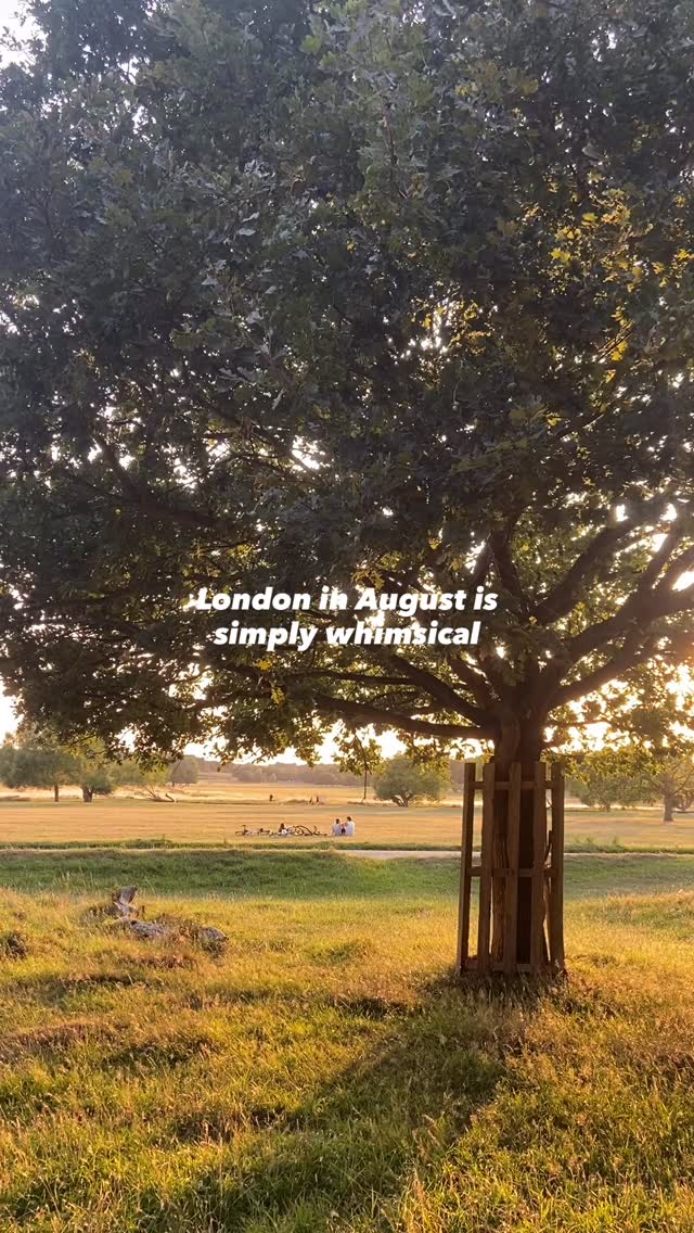 most definitely the best time to be in London 💁🏻♀️🌞🫶