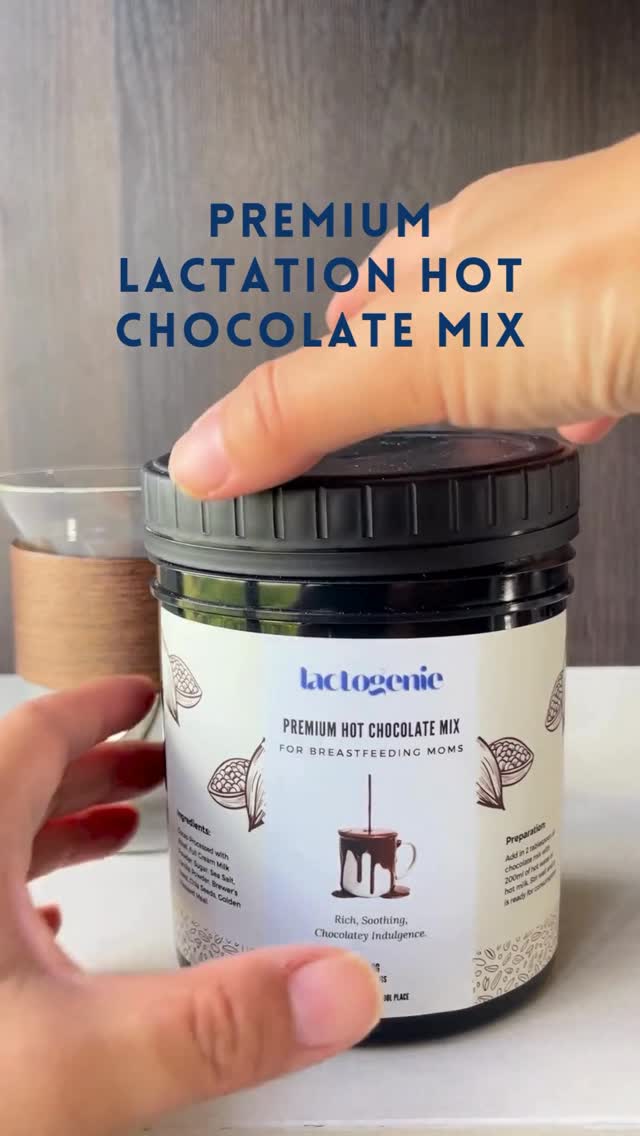 Swap your morning Milo drink out with our lactation chocolate mix. Laden with all the superfood needed to give you your much needed boost in your milk supply and energy through the day. ❤️