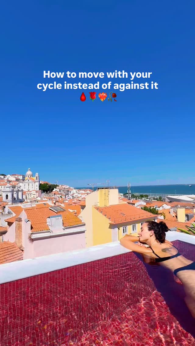 The secret to more energy and less burnout? Listening to your cycle.
These are simply general ideas, something to explore only if it feels right for you.
Every body, every cycle, every month is unique.
Experimenting with different ways of working with your cycle can be so valuable. Personally, I feel my best when I follow this rhythm, fully embracing each phase helps the next unfolding peacefully. But I have to admit some months, during my menstrual phase, I’m lifting weights with energy to spare; other months, I just want to eat, sleep and retreat into my cave. Eternal dance.
Your body knows. The more you listen, the more it will guide you. This is less about “rules” and more about learning your own pace.
Try noticing how your energy shifts and what practices feel supportive. You might be surprised at what your cycle reveals to you.
My invitation: stay open, flexible and compassionate with yourself. It’s not only okay to fluctuate, it’s completely natural.
🫂