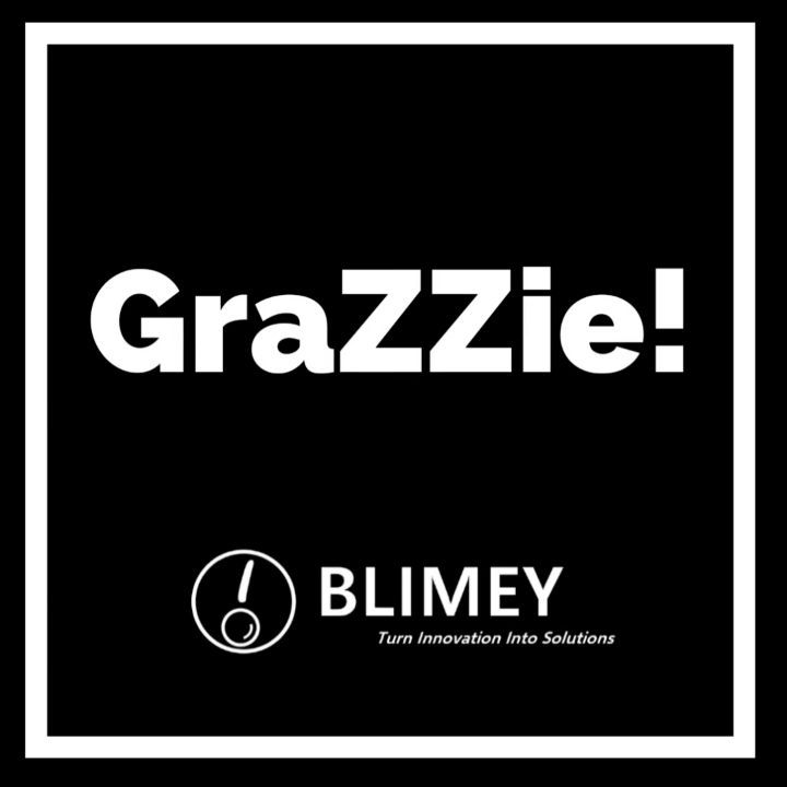 GraZZie Blimey! Servizi pazzeschi per soluzioni innovative! Scoprilo tutti --> link in bio 😎
#grazzie #besmart #beblimers #soluzioniinnovative