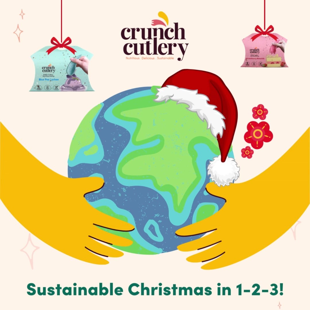 Here's your last chance to get our Festive Crunch gift box that is both delicious and sustainable!🌏
Skip the worries about gifting wastage, and simply reuse the original packaging as a christmas gift box 🎁, or a red packet for the upcoming Chinese New Year! 🧧
#CrunchCutlery #EdibleCutlery #SupportLocalSG #sggifting #christmasgifts #sustainability #sustainablegifting #christmas2022 #festivecrunch