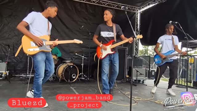 Bluezd' (ages 13-16) from @powerjam_band_project, the local non profit band academy left a trail of awe on the Twickeham Green stage this year!!! High Tide is all about artists playing their original songs and this clip includes some of Bluezd' original material soon to be released on the Powerjam label (that allows all young musicians to retain full copyrights of their songs) Looking forward to next year's High Tide! Thanks to everyone who showed up for Bluezd & Powerjam, and High Tide!
