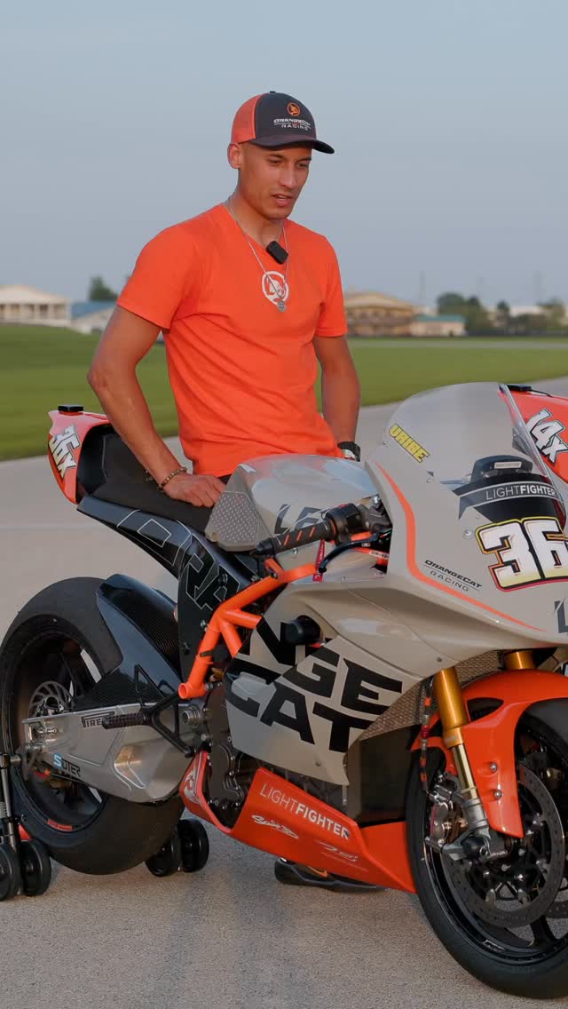 Stock 1000 Racer Jayson Uribe reveals what he enjoys most about the Lightfighter package. #electricmotorcycle