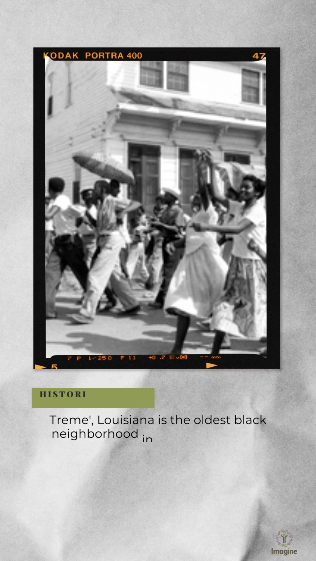 Treme', Louisiana is the oldest black neighborhood in the United States.
Many historical moments took place in Tremé during the mid to late-1800s; the first civil rights movement and the launch of the first Black daily newspaper, “The Tribune.” It’s also the home of the country’s oldest predominantly African-American Catholic church, St. Augustine’s Church.
#historicblackneighborhoods #ImagineEtiquette #BHM #blackcommunities #blackwealth #treme #entrepreneurs #blackbusinesses #louisiana #historicchurches #blacknewspapers