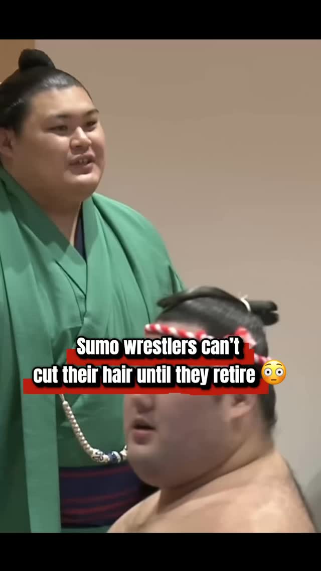 In sumo, hair is more than style—it’s identity. 🌀
Wrestlers can’t cut their topknot (chonmage) until they retire. When they do, it’s a big deal: a danpatsu-shiki, where loved ones take turns cutting small pieces until the final snip.
Would you be able to say goodbye to something so symbolic? 👇
#sumo #sumotradition #danpatsushiki #chonmage #rikishi #sumohair #japaneseculture #sumolife #superfansumo #sumostory #sumo #visitjapan