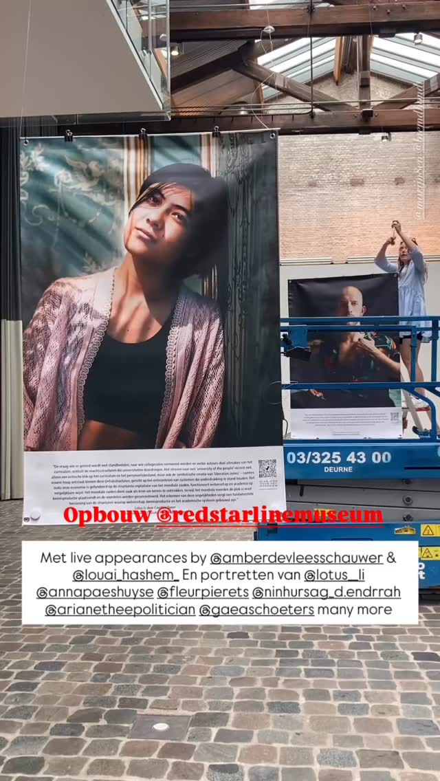 Opbouw van de Cavalier Queer expo in @redstarlinemuseum gratis te bezichtigen van 8 tot en met 17 augustus. Wat een fantastisch team met on fleek communicatie van @louai_hashem_ en productie van @amberdevleesschauwer en Marc. Ga zeker een kijkje nemen, het is de moeite!
Fotografie by @marijn8en
Teksten by @biemdhondt @nele_janssens @tot_zover
#queerstories #loveislove #redstarline #cavalierqueer #tentoonstelling #exhibition