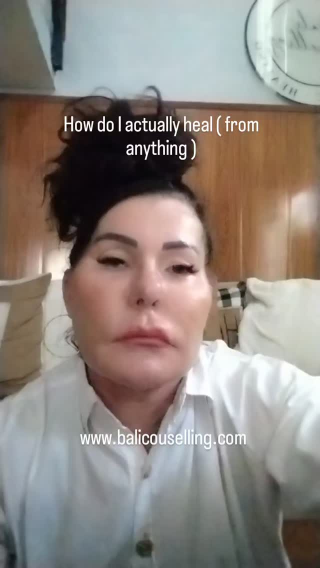 How do I actually heal, from anything ...#therapybali #traumatherapybali #healingbali #therapylosangeles #healthyrelationships