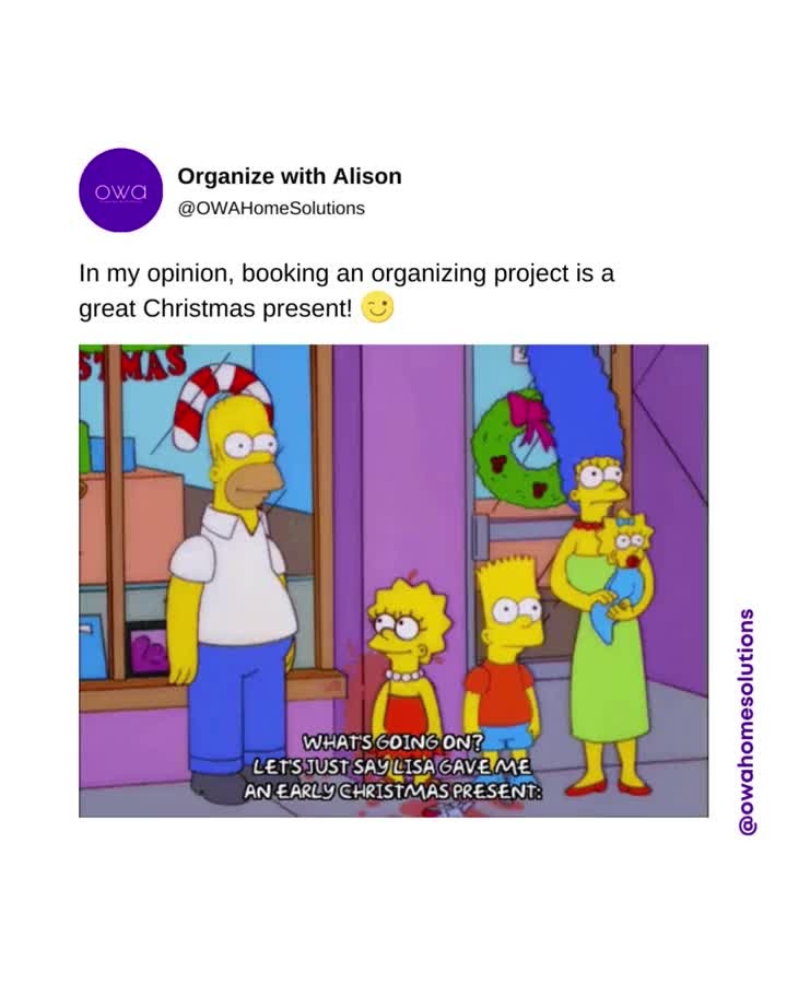 There is nothing like helping a client turn a space that caused them stress into a space of calm and order. 💆♀️
Don't wait until spring to tackle a project you have been postponing.
Book your time now and start off strong in 2023. 🙌
Link in bio. 📲
_____
#professionalorganizer #gettingorganized #owahomesolutions #homeorganization #getorganized #organizeyourlife #organizingtips #organizingideas #homeorganizing #moreofless #proorganizer #letsgetorganized #organizationgoals #organizedhome #clutterfreeliving #organizedspace #tidyingup #northernva #northernvirginia #northernvirginiahomes #northernvirginialiving
#simplify #lessismore #declutter #decluttering
https://loom.ly/aOCWIxo