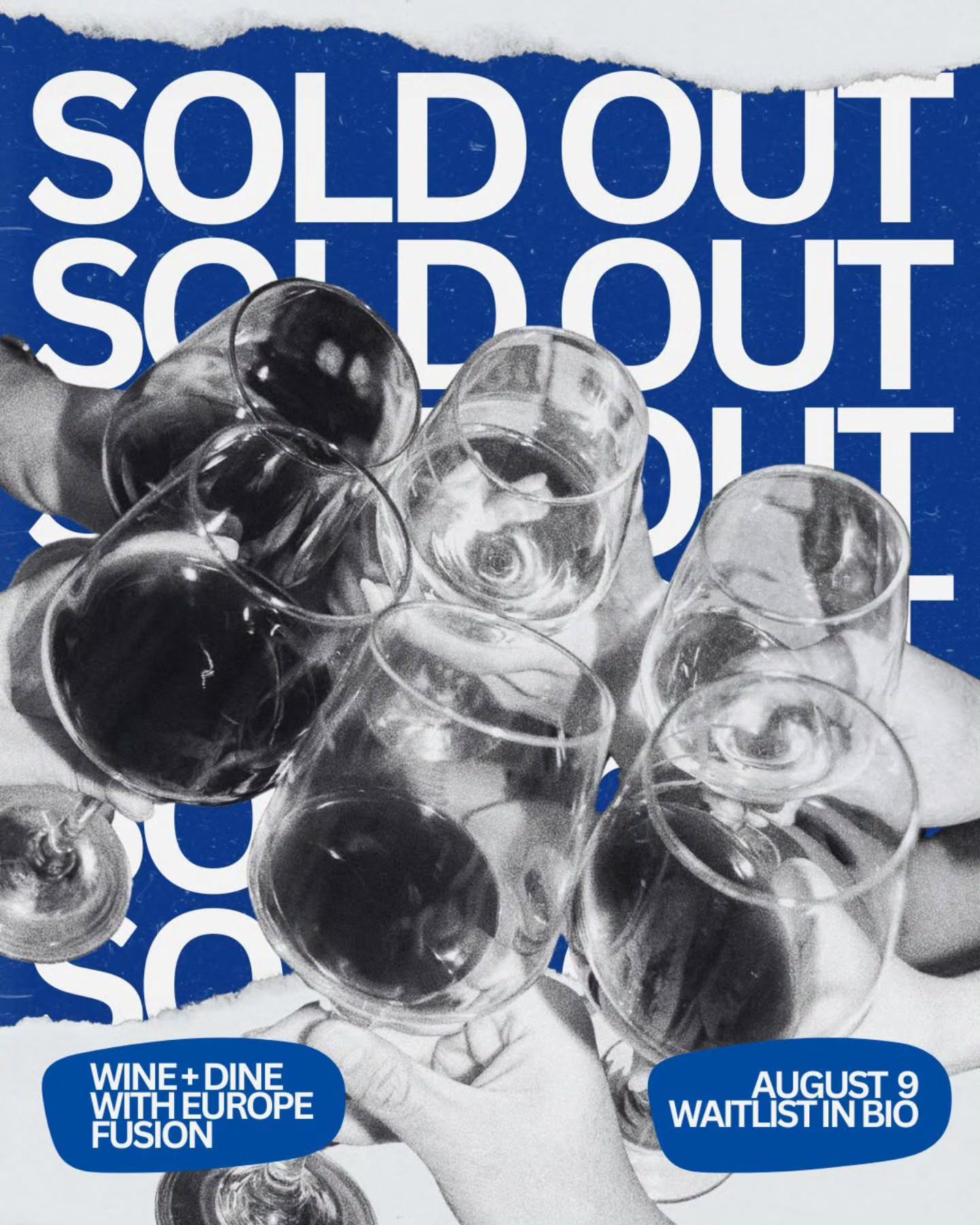 weโve officially sold out โจ
every seat at the table filled
every glass already waiting to be poured ๐ท
thank you to everyone who said yes to slowing down with us for Wine + Dine this august 9
we canโt wait to host our very first supper club!
missed your chance?
โจ the waitlist is open, linkโs in our bio
weโll let you know if a seat opens up ๐