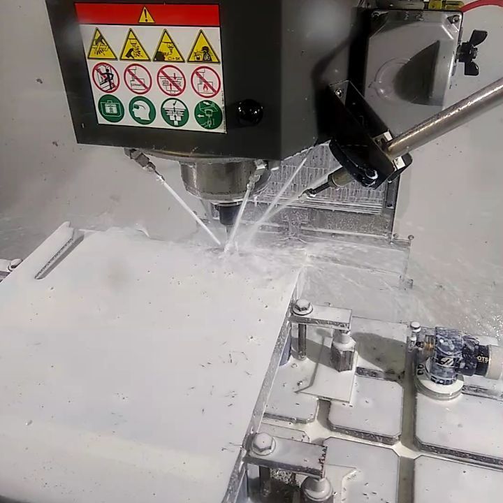 Only a little scary when it rapids with the tool down through previously cut material