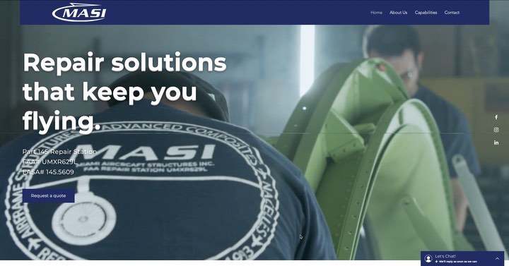 Here at MASI we always work to provide the best customer experience possible, so likewise it was our main objective when developing our new site. Head over to www.masi.aero to gain access to all of our certifications, capabilities, and even request a quote directly from our contact page!
-
- 📸Video & Photography by the talented @andrew.creative
-
#MASI #newwebsite #aircraftmaintenance #aircraftrepairstation #aircraftmechanic #aircraft #nacelles #aviationdaily