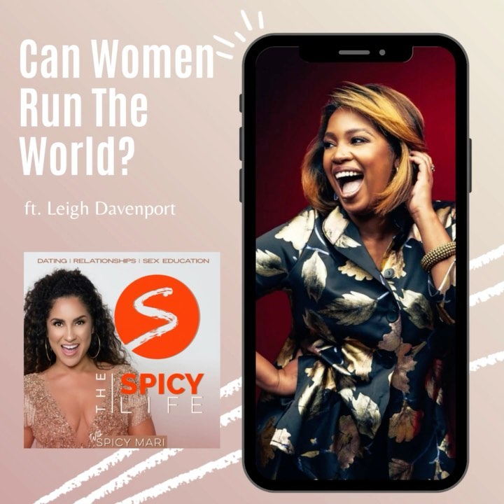 This week on @thespicylife Relationship Expert @spicymari sits down with writer and director @leighdav to discuss her new series @runtheworldstarz airing this Sunday, May 16th, 8:30 pm ET.
Tune in as she shares valuable lessons along the way to world domination, nurturing friendships, juggling her dreams with motherhood, and the role her soul mate has played in her growth.
This is one episode that you don’t want to miss! Watch the entire episode on youtube or listen to the podcast on all streaming platforms.
.
.
.
Get social with us @thespicylife @spicymari Visit us at thespicylife.com
Send your relationship questions to info@thespicylife.com