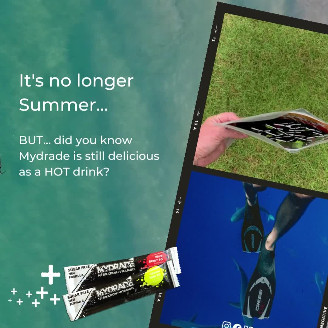So it's no longer Summer...
But... did you know Mydrade is still delicious as a HOT drink? ☕️
Add Mydrade to some HOT water... take a little care and sip away... perfect for when you are a little under the weather or if you are boosting your immunity against some pretty extreme bugs! Much more nutrients than a sugar-honey-lemon, and much better for your sore throat! 🍋🍓
#hydration #immunity #immunityshot #glutenfree #keto #australianmade #winterdrink #sugarfree #vitaminsandminerals #hydrationdrink #mydrade #hydrationtherapy
