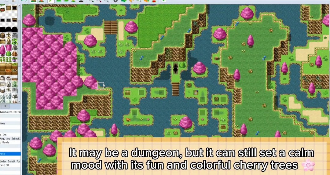 👀 Quick look at the Flooded Onsett Forest 🌸 a dungeon exclusively featured in our upcoming Demo for Tranquil Garden: Adventurers Edition 🎮
⭐️ Wishlist on Steam today! ➡️ LINK IN OUR BIO ⭐️
#GameDev #IndieGame #IndieDev #RPGツクール #PixelArt #RPGMaker #RPG #IndieGameDev #GameDeveloper #RPGMakerMV #Monday #MediaMonday #MondayVibes #MondayThoughts #MondayMotivation