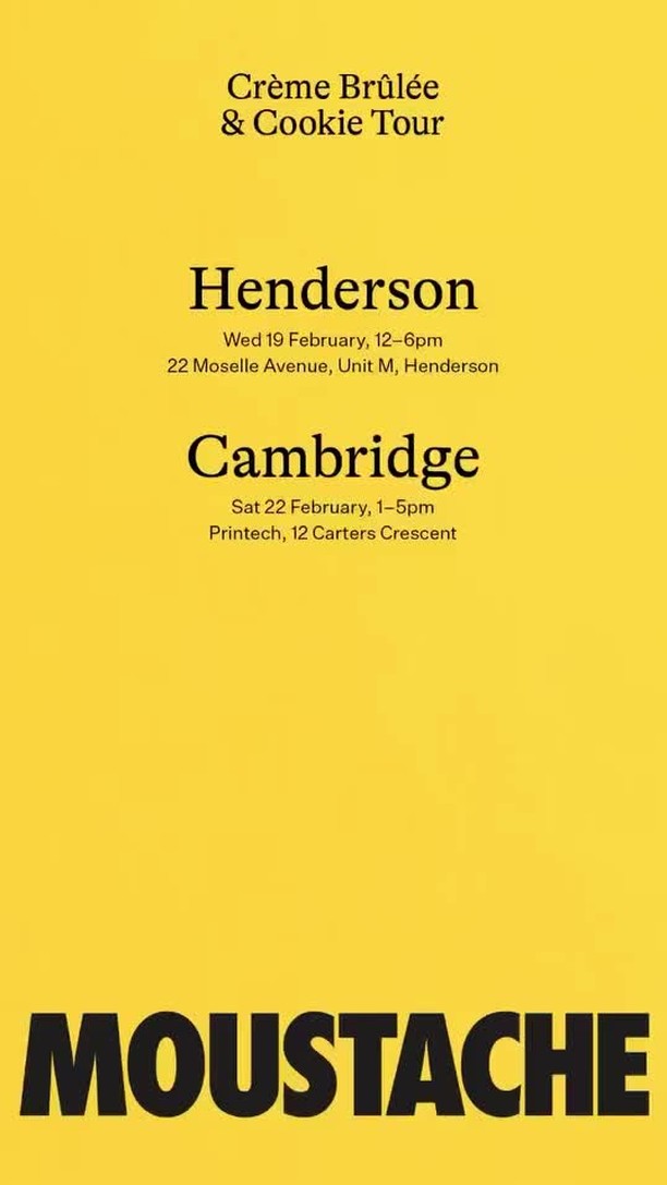 Something exciting is coming to Printech
moustachenz will be in our parking lot
22 February 1-5pm