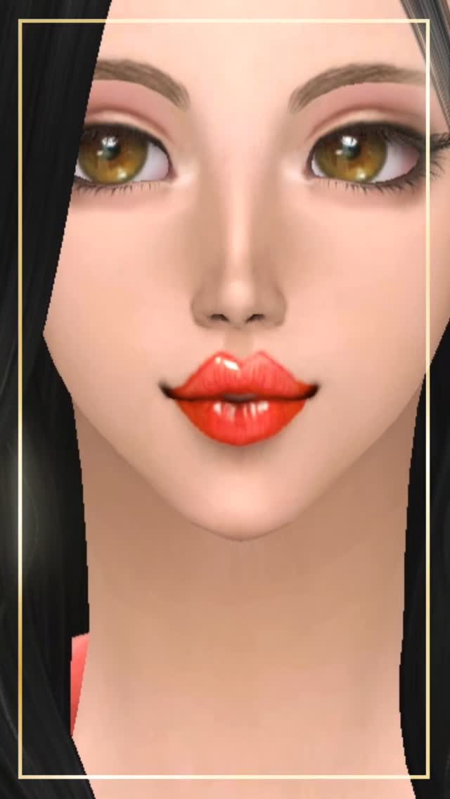 #sunset #makeup #lipstick💄 #sims4cc #sunsetvibes #lips #sims4 #sims4makeup